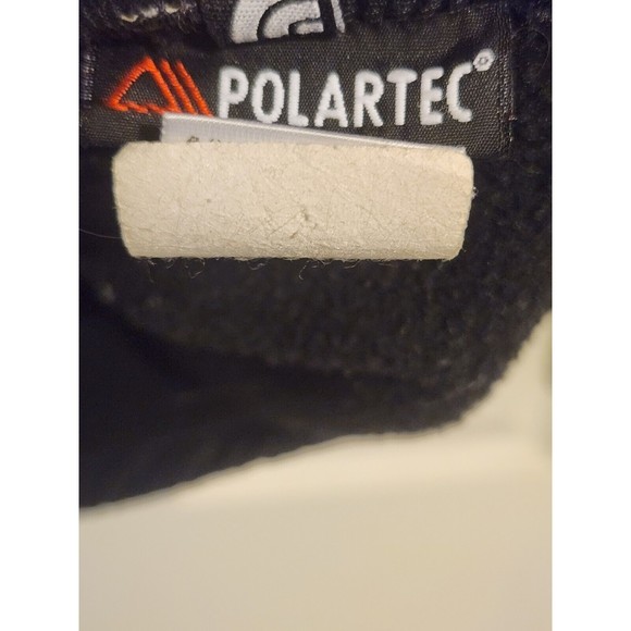 The North Face women size medium Polartec Black Fleece Full Zip Jacket - Picture 6 of 6